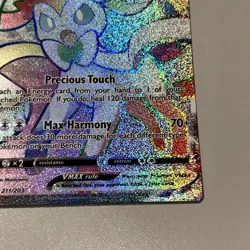 Pokemon - SYLVEON VMAX 211/203 - Evolving Skies Secret Rare Rainbow Holo Mint - Image 5