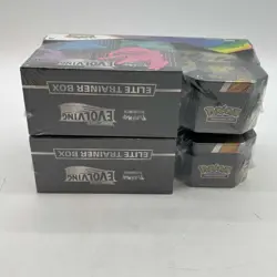 Lot of (2) Pokemon TCG Evolving Skies 2-Pack ETB + TIN SEALED BRAND NEW - Image 5