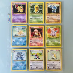 1999 NM/LP Pokemon Base Set Not Complete Unlimited Ed #23-102 Common /Uncommon - Image 3