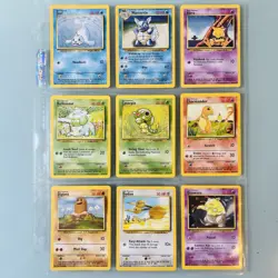 1999 NM/LP Pokemon Base Set Not Complete Unlimited Ed #23-102 Common /Uncommon - Image 5