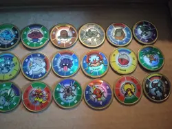 pokemon battle coin lot 27 Different Coins No Doubles All Metal Awesome Lot #2 - Image 4