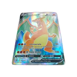 Authntc Pokemon Charizard V (Full Art) 153/172 Swsh09: Brilliant Stars Holo Card - Image 2