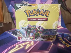 Pokemon TCG Sword & Shield EVOLVING SKIES Booster Box Factory Sealed 36 Packs - Image 2
