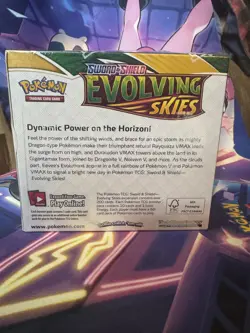 Pokemon TCG Sword & Shield EVOLVING SKIES Booster Box Factory Sealed 36 Packs - Image 5