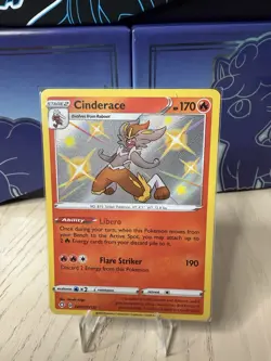 Shining Fates Lot Of 3 Baby Shiny Pokemon Cards Scorbunny Raboot Cinderace NM - Image 2