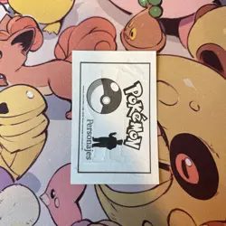 Green Holo Hit - Professor Oak - 2022 Pokemon Indigo League Sticker Set (Peru) - Image 2