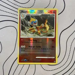 Pokemon Cards: Majestic Dawn Reverse Holo: Monferno 41/100 MP - Image 1