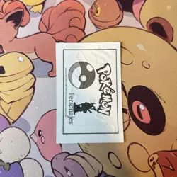 Green Holo Hit - Ash Ketchum - 2022 Pokemon Indigo League Sticker Set (Peru) - Image 2
