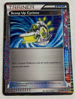 Pokemon TCG Scoop Up Cyclone 95/101 Plasma Blast Holo - Image 1
