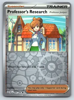 Professor's Research Uncommon Pokemon SV: Black Bolt Reverse Holo 085/086 NM - Image 1