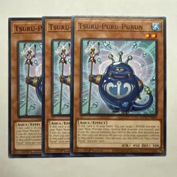 Tsuru-Puru-Purun x3 (playset) MP25-EN409 Common 1st ED NM Yugioh - Image 1