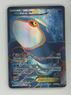 Pokemon TCG Dark Explorers 104/108 Kyogre EX Ultra Rare - Image 1