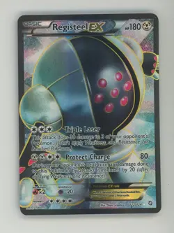 Pokemon TCG Dragons Exalted 122/124 Registeel EX Ultra RARE - Image 1