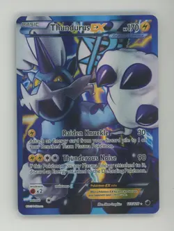Pokemon TCG Plasma Freeze 110/116 Thundurus Ultra Rare - Image 1