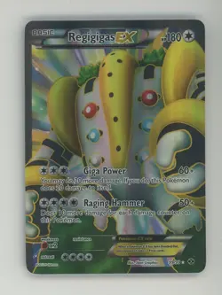 Pokemon TCG Next Destinies 99/99 Regigigas EX Ultra RARE - Image 1