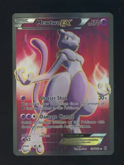 Pokemon TCG Break Through 158/162 Mewtwo EX Ultra Rare - Image 1
