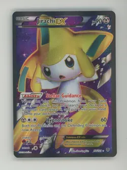 Pokemon TCG Plasma Blast 98/101 Jirachi EX Ultra Rare - Image 1