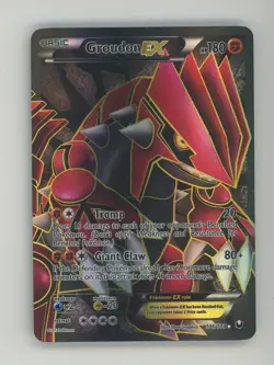 Pokemon TCG Dark Explorers 106/108 Groudon EX Ultra Rare - Image 1