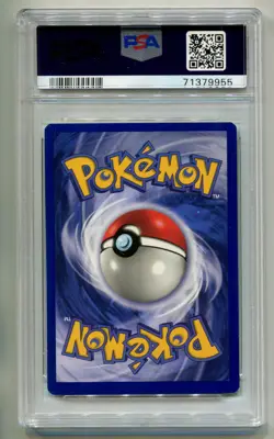1999 POKEMON MOVIE PROMO PIKACHU #4 NON-HOLO BLACK STAR WOTC STAMPED PSA 8 B P1 - Image 2