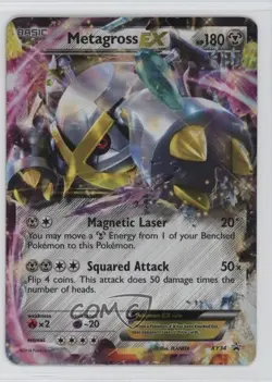 Metagross EX Pokemon XY Black Star Promo #XY34 - Image 1