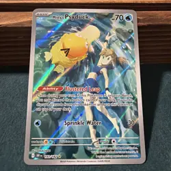 2025 Misty’s Psyduck Pokemon Destined Rivals 193/182 Illustration Rare Holo - Image 1