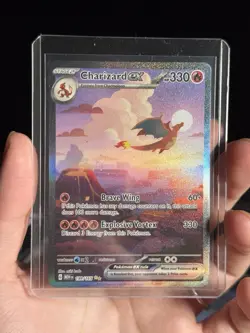 Pokemon Charizard ex 199/165 Sv151 Special Illustration Rare PACK FRESH - Image 3