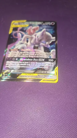 NEAR MINT - Mewtwo & Mew GX TAG TEAM GX PROMO SM191 Pokemon TCG - Image 3