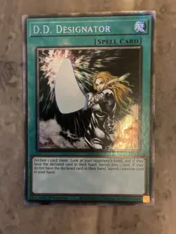 Yugioh! TCG - D.D. Designator - Starlight Rare - 2025 Mega-Pack - MP25-EN020 - Image 1