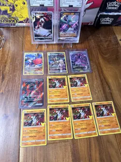 Modern Lot of 12 Pokemon AGS Singles & Slabs Full Art EX SIR Holo Promo IR Mega - Image 1