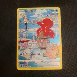 Pokemon TCG Octillery Trainer Gallery TG03/TG30 Brilliant Stars NM - Image 1