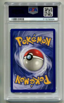 1999 POKEMON MOVIE PROMO PIKACHU #4 NON-HOLO BLACK STAR WOTC STAMPED PSA 8 A P1 - Image 2