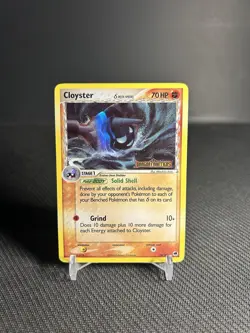 Pokemon TCG Cloyster (Delta Species) 14/101 Dragon Frontiers Reverse Holo MP+ - Image 1