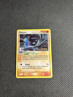 Pokemon TCG Cloyster (Delta Species) 14/101 Dragon Frontiers Reverse Holo MP+ - Image 3