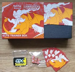 OPEN NO PACKS Pokemon Team Up, Unbroken Bonds, Unified Minds, Cosmic Eclipse ETB - Image 5