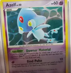 Pokemon TCG 2007 DP Mysterious Treasures Azelf 4/123 Holo CGC 8 NM/Mint - Image 3