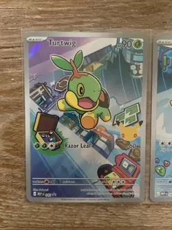 First Partner Illustration Collection Series 1 Sinnoh Starters Pokemon TCG - NM - Image 2