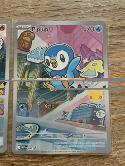 First Partner Illustration Collection Series 1 Sinnoh Starters Pokemon TCG - NM - Image 4