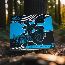 Pokemon TCG Scarlet & Violet Black Bolt Elite Trainer Box Sealed Box - Image 1