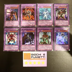 LOTTO 8 CARTE FUSIONI EROE ELEMENTALE in italiano YUGIOH rarita MISTE yu-gi-oh! - Image 1