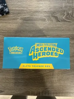 Pokemon TCG Mega Evolution Ascended Heroes Elite Trainer Box ETB Factory Sealed - Image 2