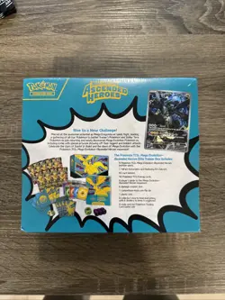Pokemon TCG Mega Evolution Ascended Heroes Elite Trainer Box ETB Factory Sealed - Image 3