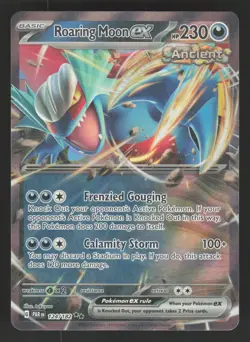 Roaring Moon ex 124/182 Pokemon TCG SV04: Paradox Rift NM - Image 1