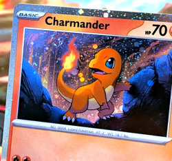 Charmander *GALAXY Fart SWIRL* #047 (Black Star Promo) SVP Cosmos- Pokemon NM - Image 1