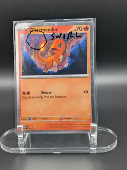 Charmander *GALAXY Fart SWIRL* #047 (Black Star Promo) SVP Cosmos- Pokemon NM - Image 3