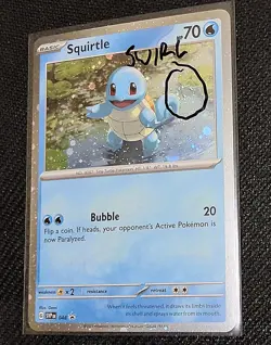Squirtle *GALAXY Fart SWIRL* #048 (Black Star Promo) SVP Cosmos Pokemon NM - Image 5