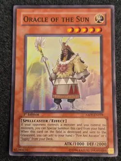 ORACLE OF THE SUN ABPF-EN019 1st EDITION Yugioh TCG VLP Super - Image 1