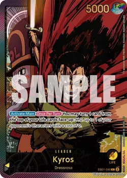Kyros (SP) [EB-02 - EB01-040] - NM [Foil] TCG One Piece - Image 1