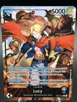 One Piece Lucy (Alternate Art) (OP15-002) Adventure on Kami's Island OP15 - Image 3