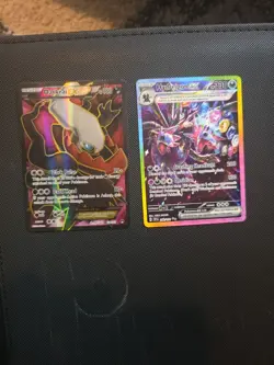 2 Pokemon Cards Darkrai Ex And Hydreigon Ex - Image 1