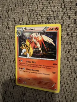 2012 Pokemon Dark Explorers 17/108 Blaziken Holo NM Rare Card collection Vintage - Image 2